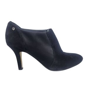 Anne Klein Women's Black Stiletto Suede Ankle Boots - Size 8